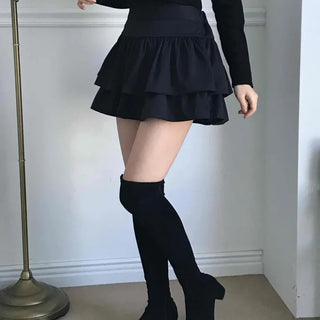 Ballerina Flare Mini Skirt