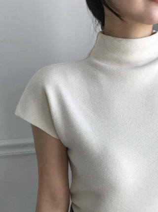 Soft Cap Sleeve Slim Knit