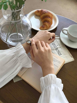 Drop Strap Button Blouse