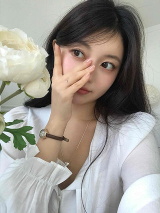 Drop Strap Button Blouse