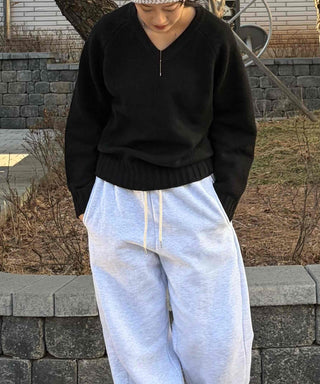 Basic V-neck Knit
