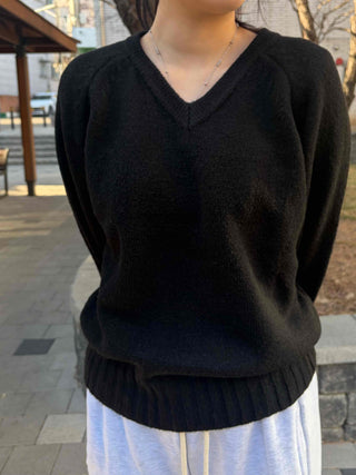 Basic V-neck Knit
