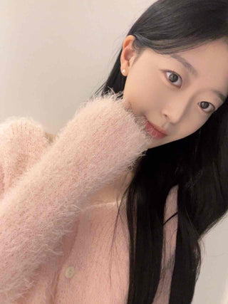 Mohair Crop Cardigan