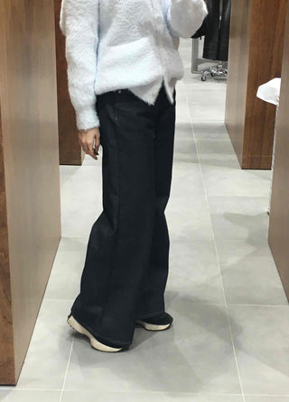 Daily Slim Straight Cotton Denim Pants
