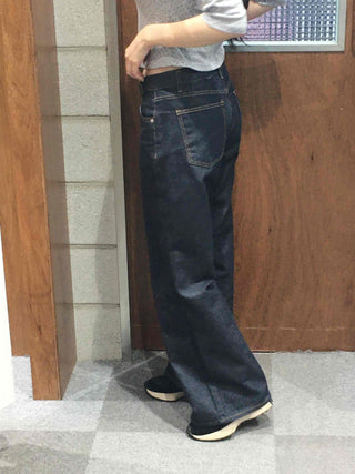 Daily Slim Straight Cotton Denim Pants