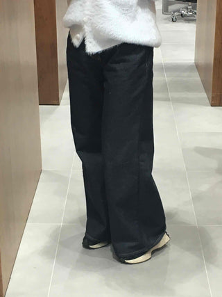 Daily Slim Straight Cotton Denim Pants