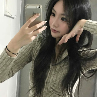 Cable Knit Zip-Up Hooded Cardigan