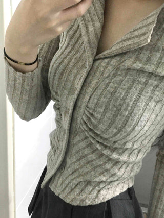 Cable Knit Zip-Up Hooded Cardigan