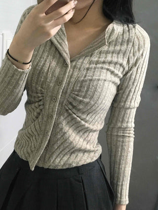 Cable Knit Zip-Up Hooded Cardigan