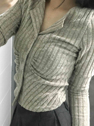 Cable Knit Zip-Up Hooded Cardigan
