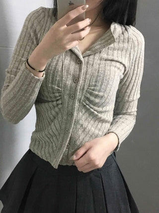 Cable Knit Zip-Up Hooded Cardigan