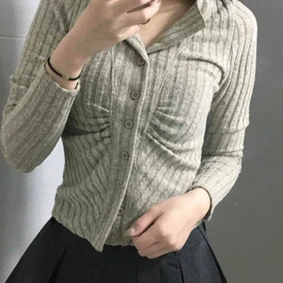 Cable Knit Zip-Up Hooded Cardigan