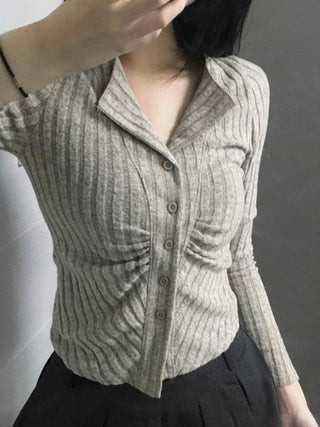 Cable Knit Zip-Up Hooded Cardigan