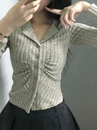Cable Knit Zip-Up Hooded Cardigan