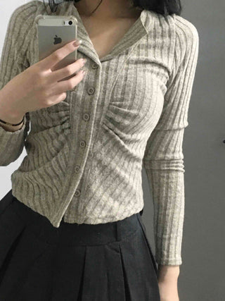 Cable Knit Zip-Up Hooded Cardigan