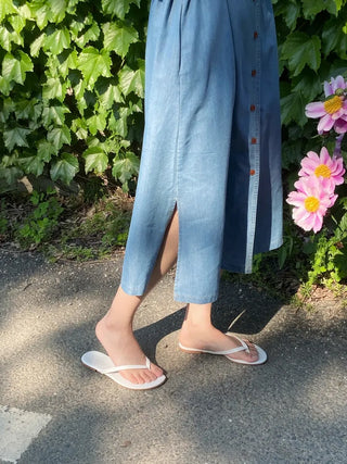 Rev Denim Shirt Long Dress