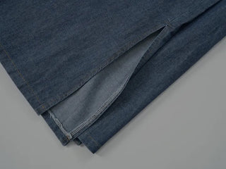 Rev Denim Shirt Long Dress