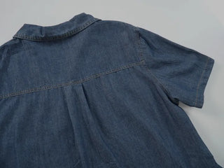 Rev Denim Shirt Long Dress