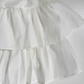 Bio Tiered Frill Elastic Mini Skirt