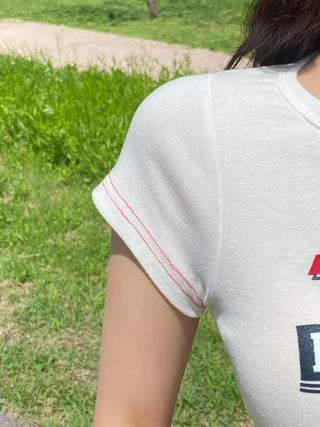 Jewel 1982 Brooklyn Lettering Short Sleeve T-shirt