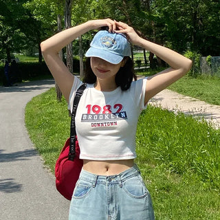 Jewel 1982 Brooklyn Lettering Short Sleeve T-shirt