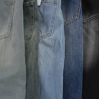 Elna Vintage Washed Wide Denim Pants