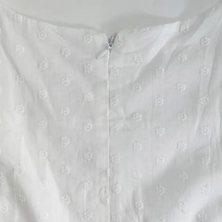 Rosé Puff Dot Mini Dress