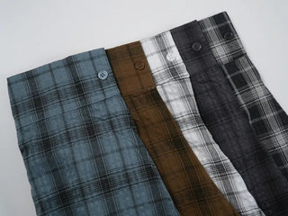 Red Stripe Summer Check Shirt