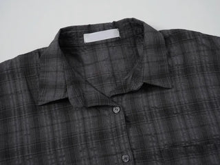 Red Stripe Summer Check Shirt