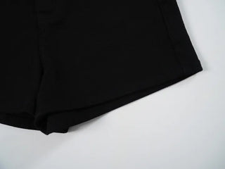 Yuka Stretchy Cheese Spandex High-Waisted Basic Shorts