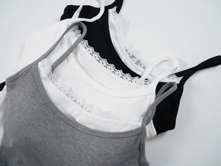 Vena Lace Layered Sleeveless Top