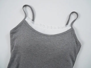 Vena Lace Layered Sleeveless Top