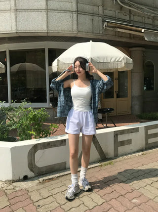 Vena Lace Layered Sleeveless Top