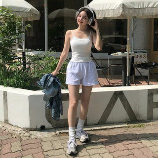 Bami Loose Fit Simple Training Shorts