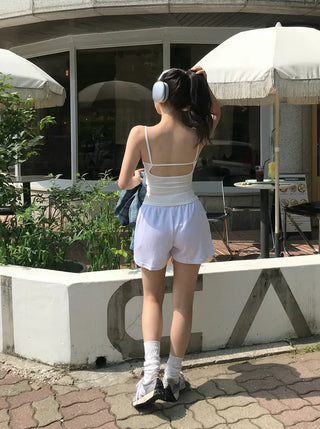 Bami Loose Fit Simple Training Shorts
