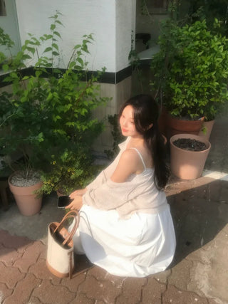 Jura Wrinkle Mesh Summer Cardigan