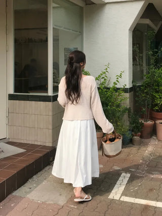 Jura Wrinkle Mesh Summer Cardigan