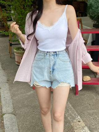 Mona Lace Strap Sleeveless