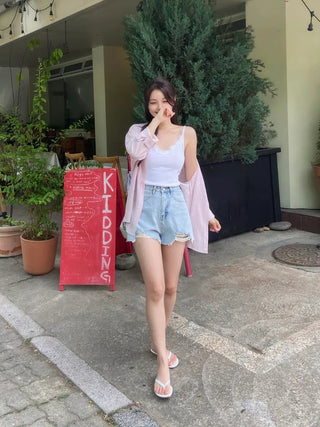 Mona Lace Strap Sleeveless