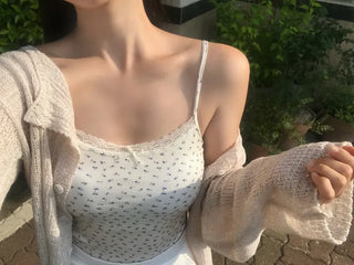 GB Petit Ribbon Lace Flower Sleeveless