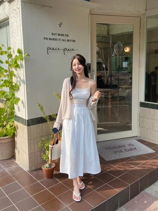 GB Petit Ribbon Lace Flower Sleeveless