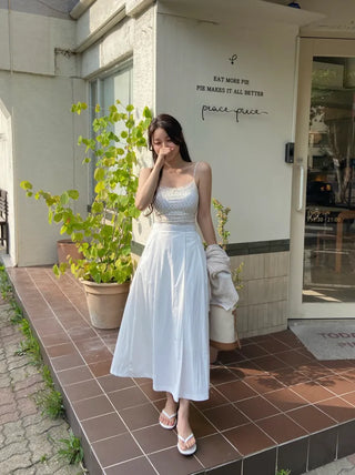 GB Petit Ribbon Lace Flower Sleeveless