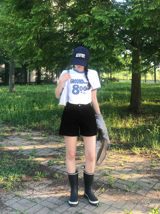 Retu A-Line Summer Cotton Shorts
