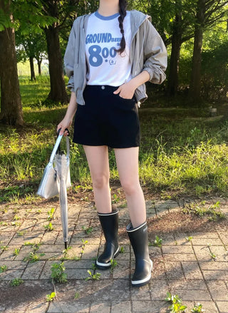 Retu A-Line Summer Cotton Shorts