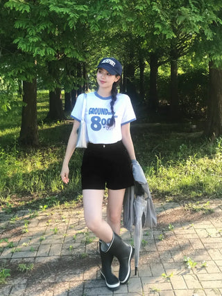 Retu A-Line Summer Cotton Shorts