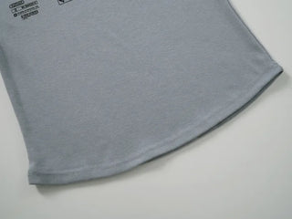 Tabin Lettering Color Block Crop Short Sleeve T-shirt