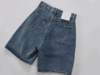 Kiyu K-U Length Denim Bermuda Shorts