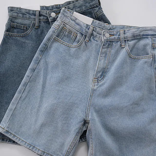 Kiyu K-U Length Denim Bermuda Shorts