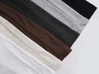 Casual Chic Plain Pocket Long Pants