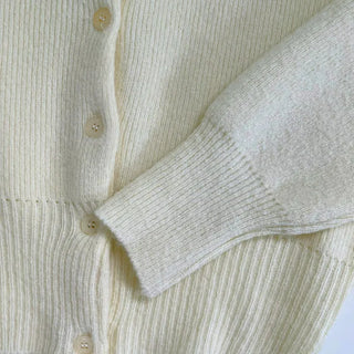 Line Soft Round Knit Cardigan